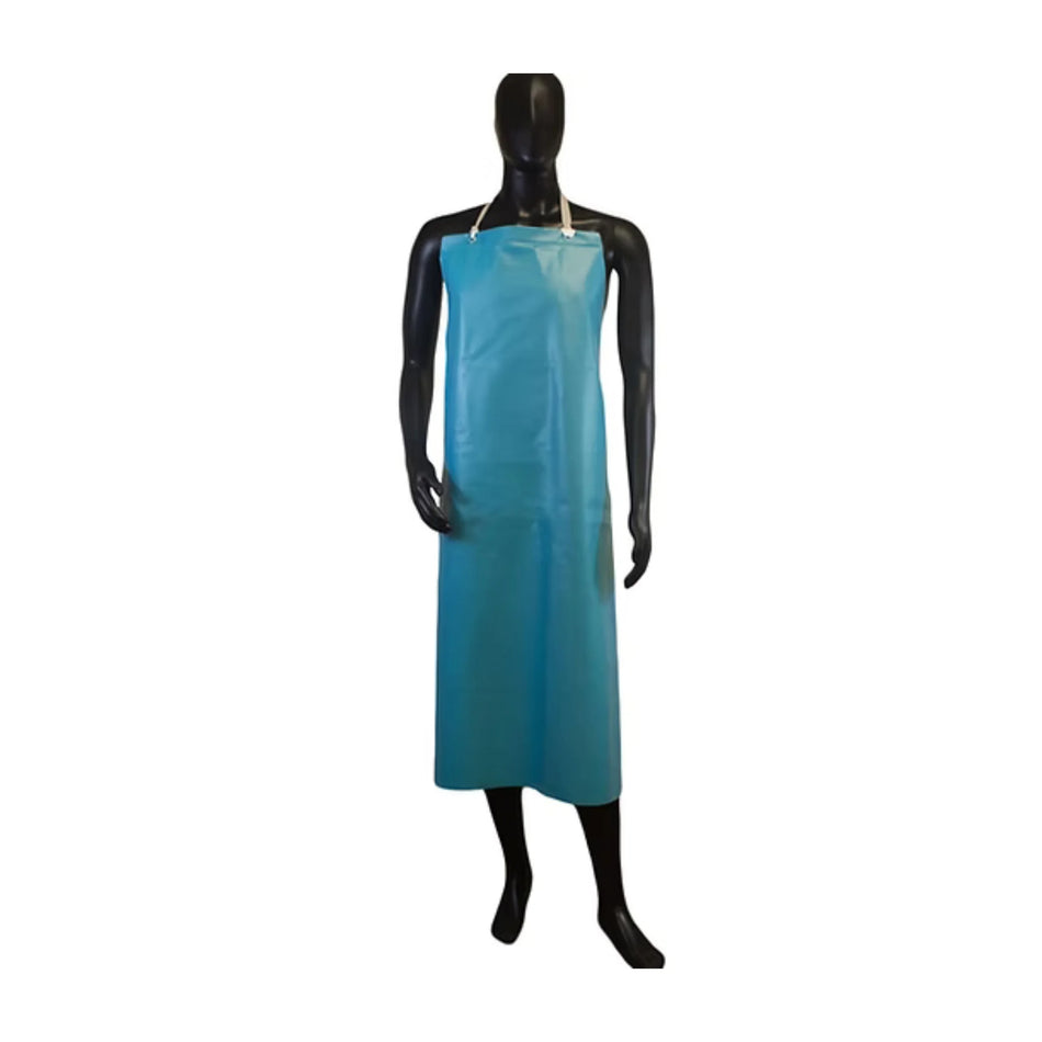 Heavy-Duty Green Vinyl Apron, 17 Mil