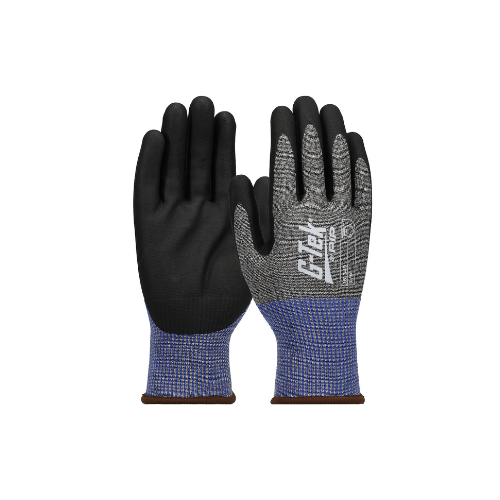 A4 Cut Resistant G-Tek® PolyKor® Foam Nitrile Coated, Touchscreen Compatible - 12 Pairs