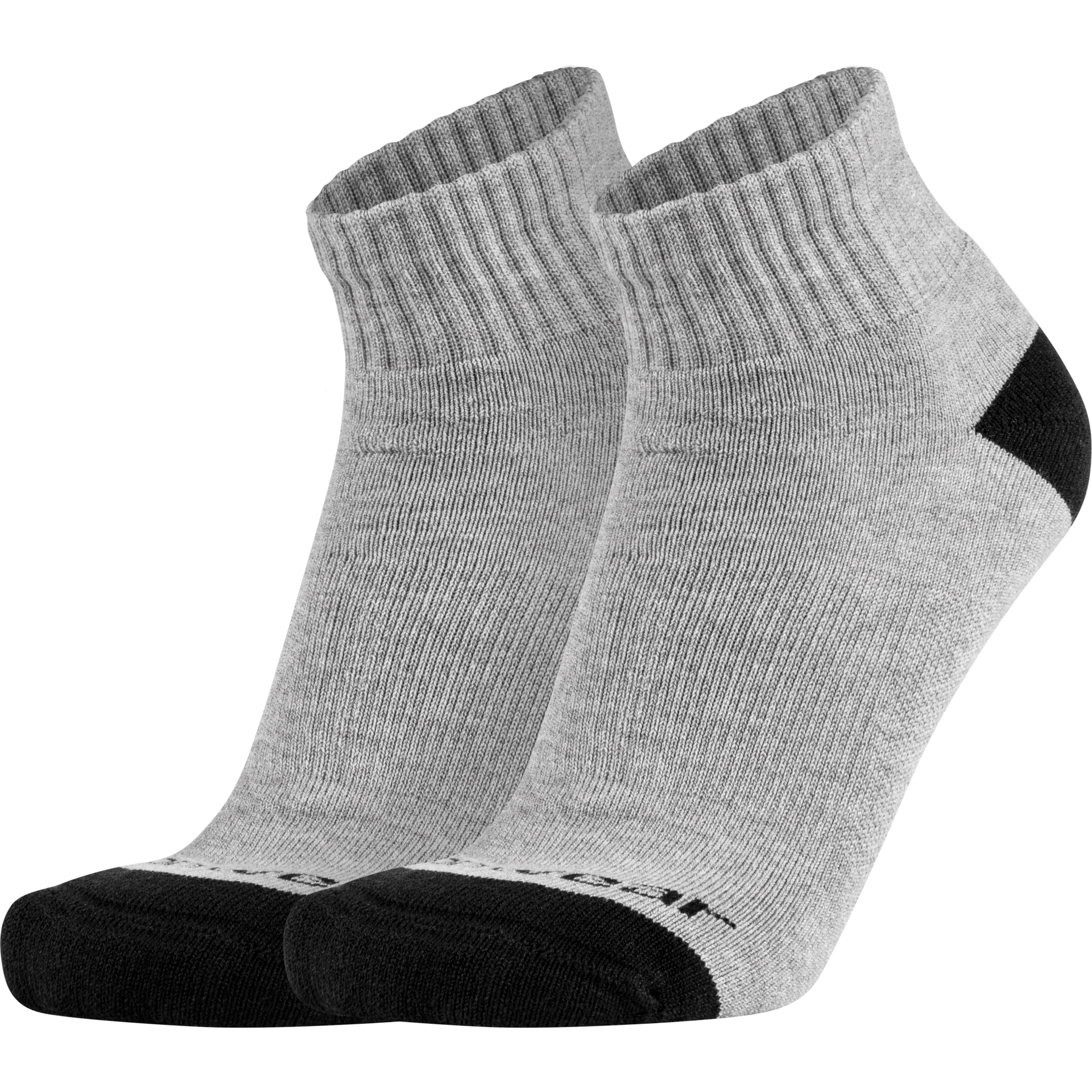 Men's Merino Wool Socks, 3 Pairs, Quarter Length