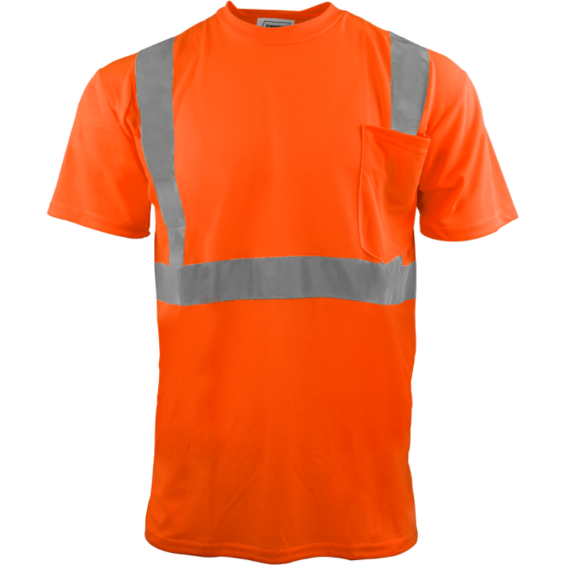 Class 2 Flame Retardant Short Sleeve Shirt (Orange)