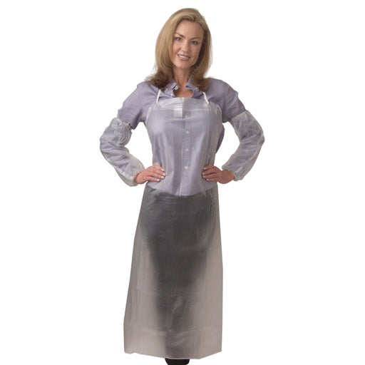 Clear Vinyl Apron, 8 Mil