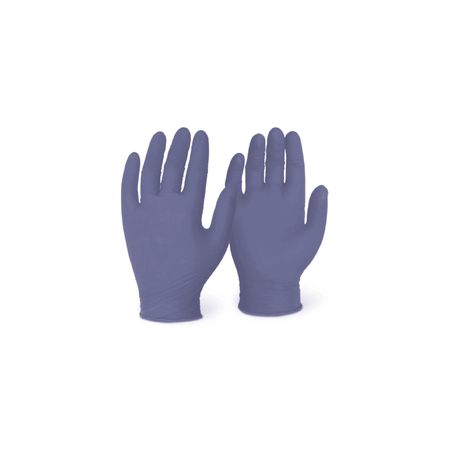 blue nitrile gloves pairs