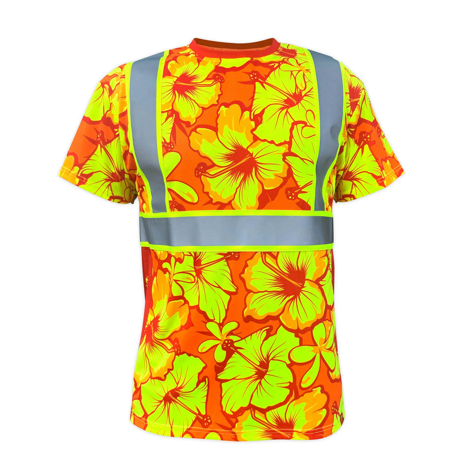 SS360º Tropic Heat Orange Reflective Safety Shirt - Class 2 Type-R