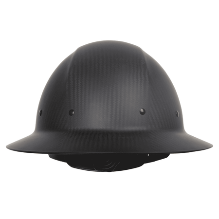 Back Side of Carbon Fiber Hard Hat