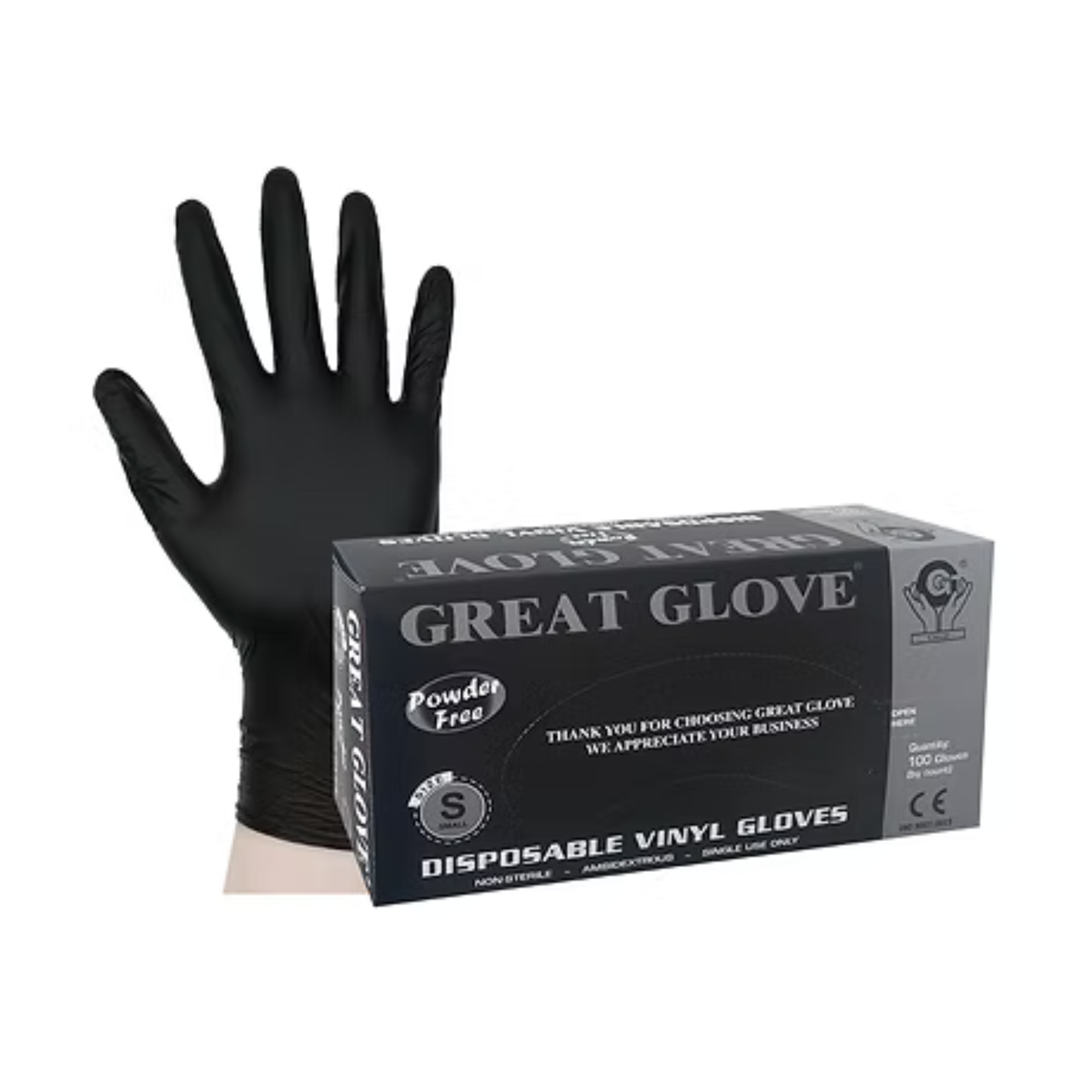 Black Disposable Gloves