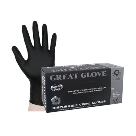 Black Disposable Gloves
