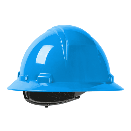 Blue Full Brim Hard Hat