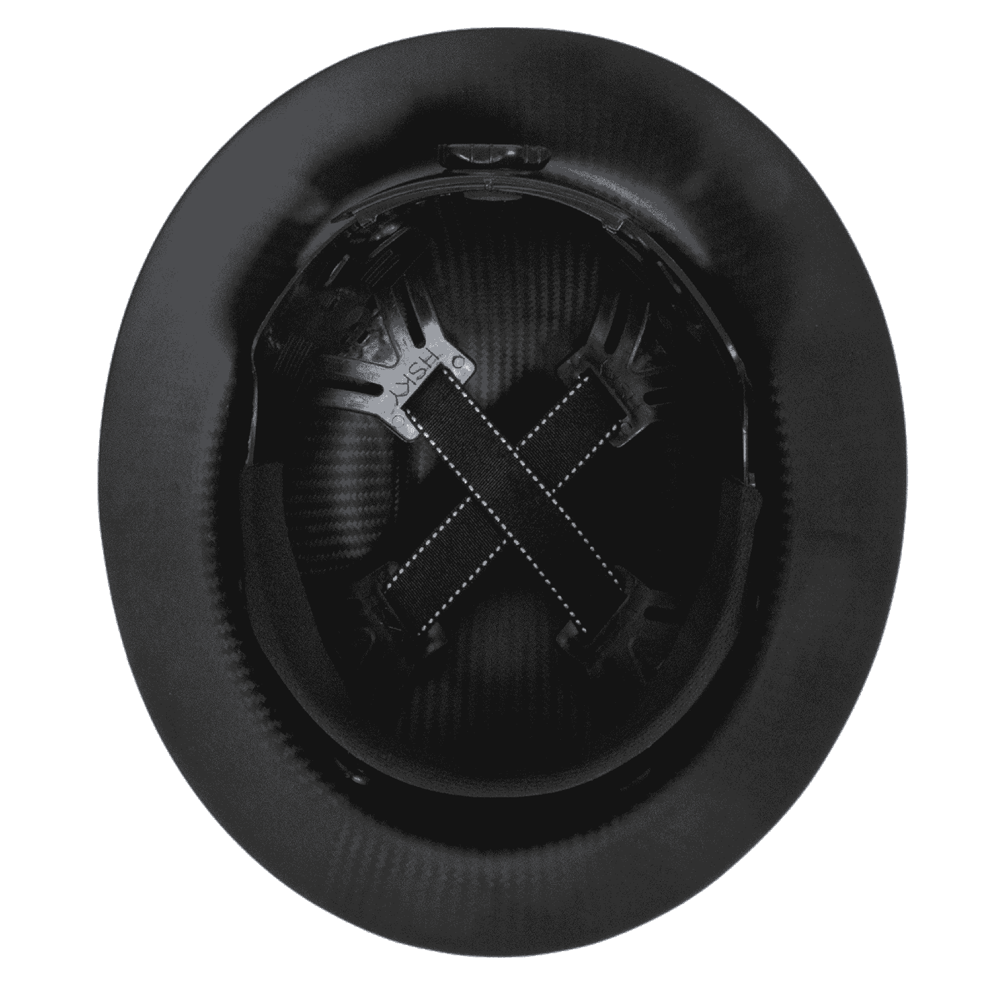 Carbon Hard Hat with 4-Point Rachet