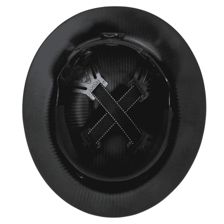 Carbon Hard Hat with 4-Point Rachet