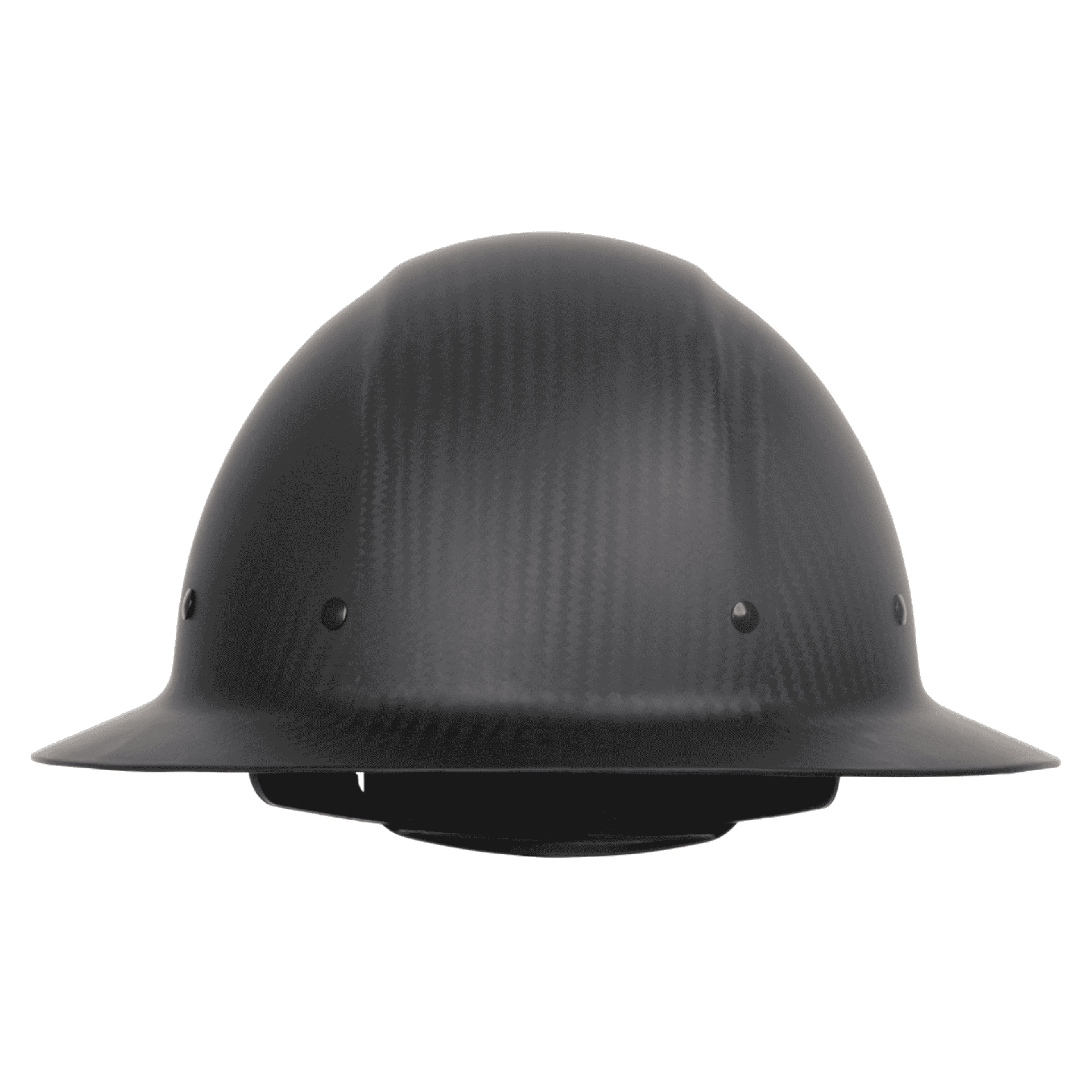 Front Side of Carbon Fiber Hard Hat