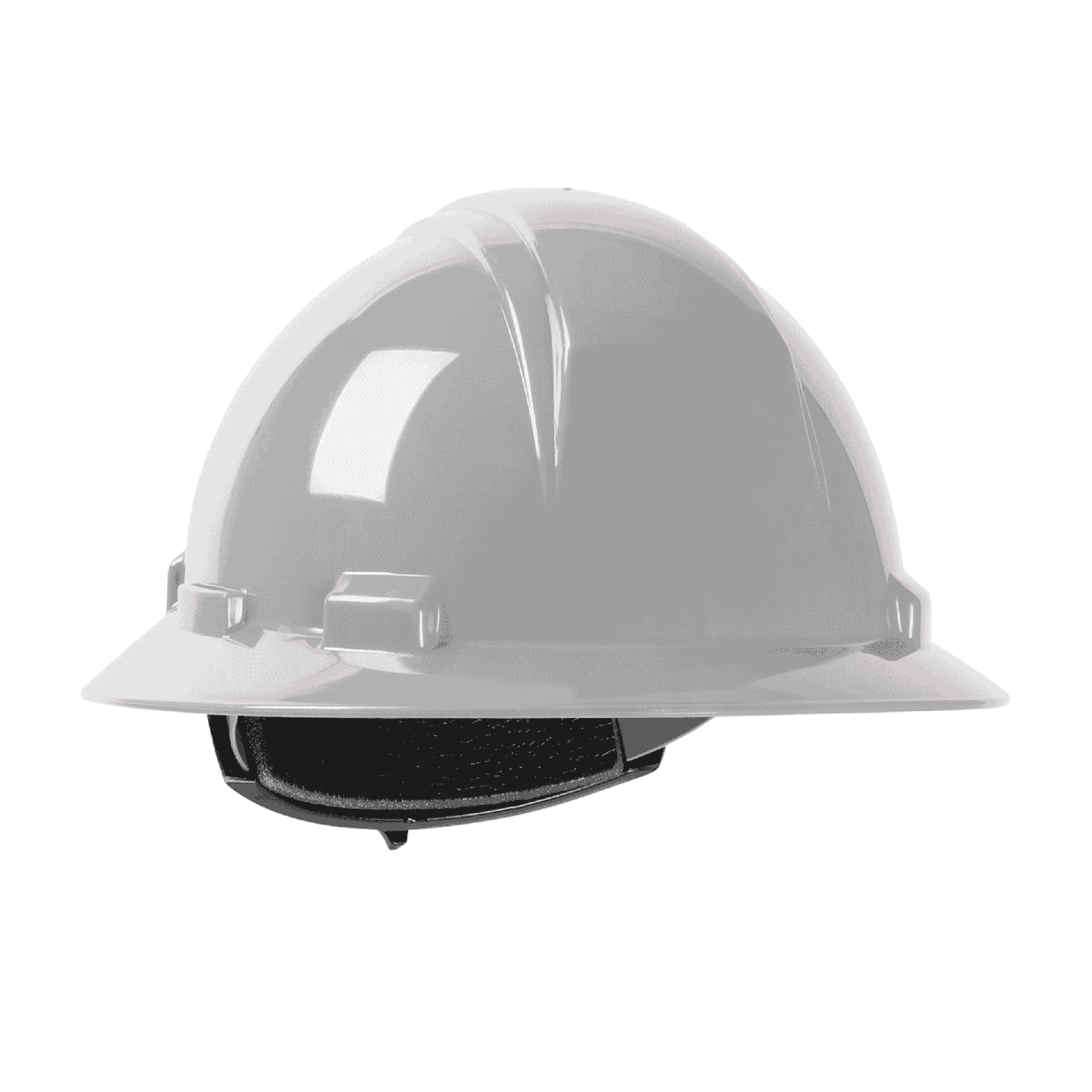 Gray Full Brim Hard Hat
