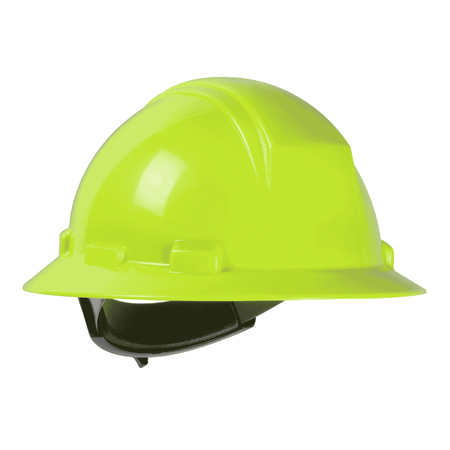 Hi Vis Green Full Brim Hard Hat