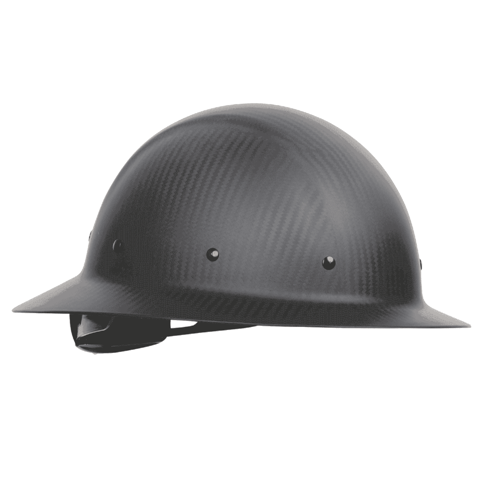 Carbon Fiber Full Brim Hard Hat