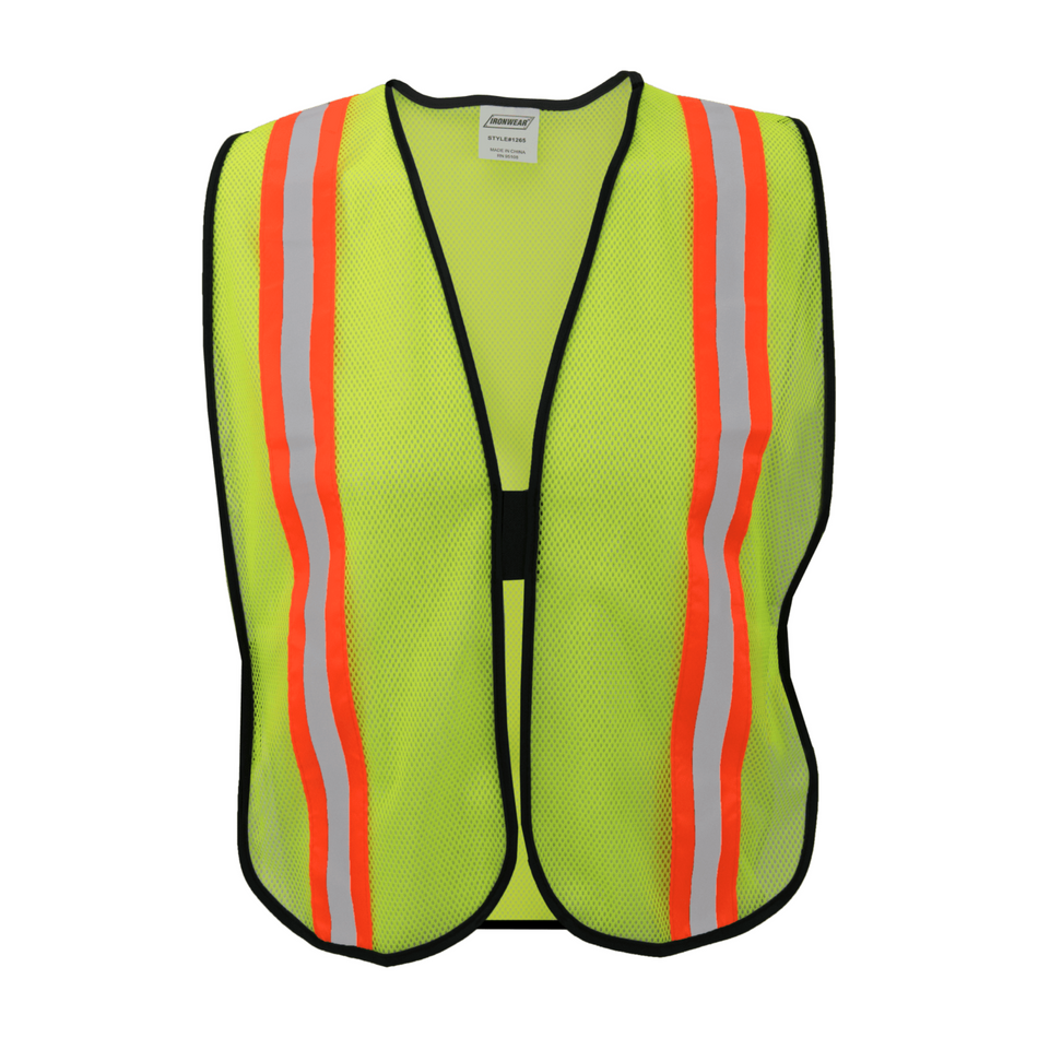 Economy Lime Mesh Safety Vest