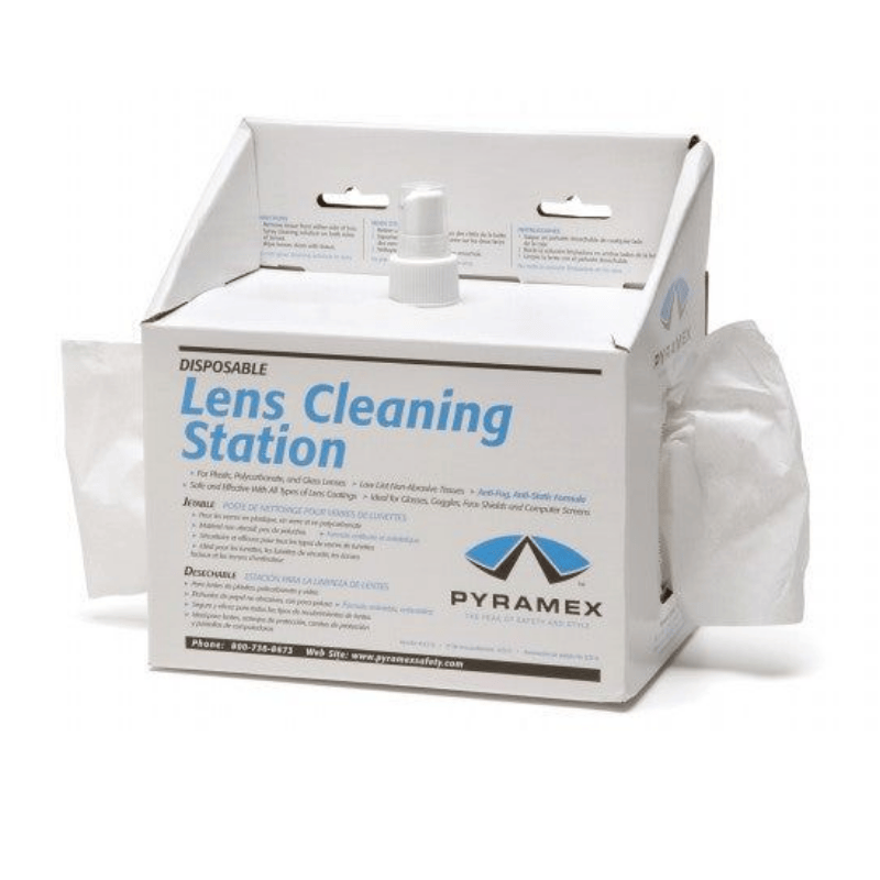 Lens Wipes Cleaning Station