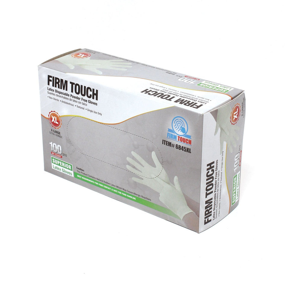 White Disposable Latex Gloves