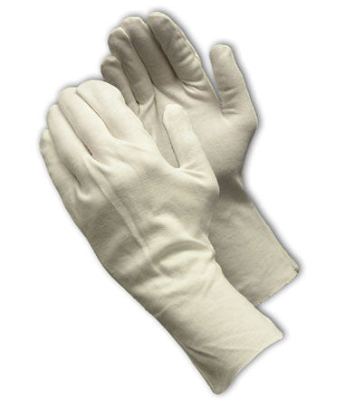 Cotton Lisle Inspection Gloves – CleanTeam Ladies' Heavy Weight, 12"
