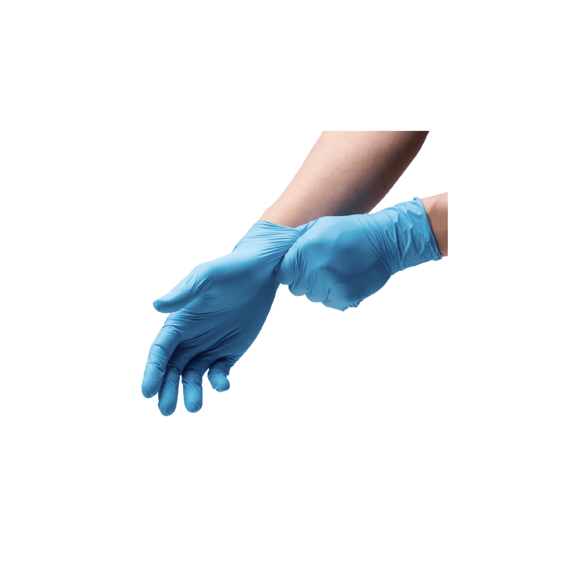 8 mil nitrile gloves pull
