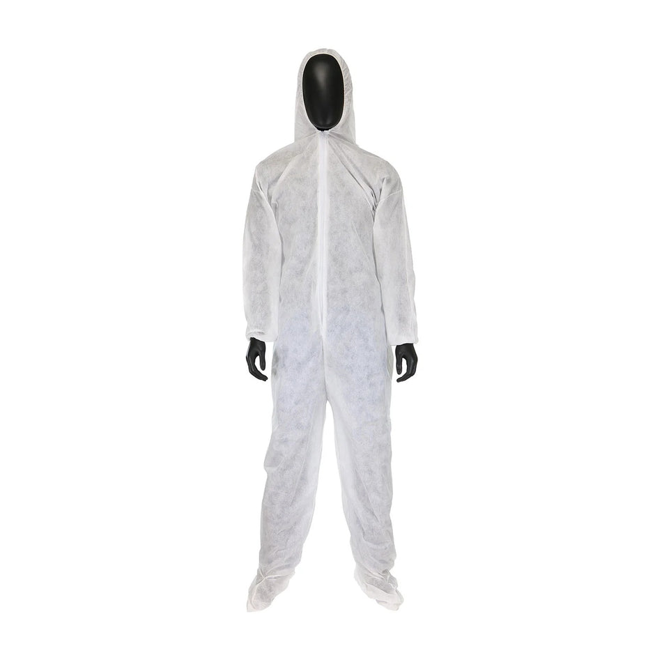 High-Performance SMS Coverall with Hood & Boot - 42 gsm