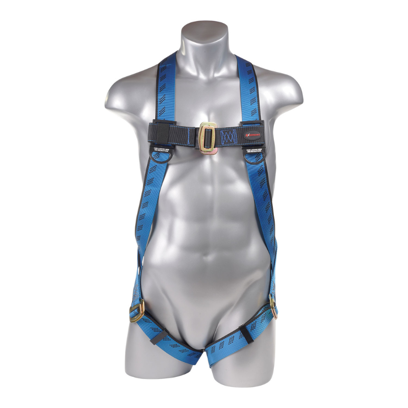 3-Point Full Body Harness, Dorsal D-Ring, MB Legs (ANSI) – Inland ...