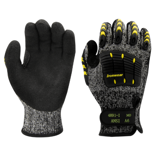 Single Pair - Insulated A6 Cut Winter Gloves
