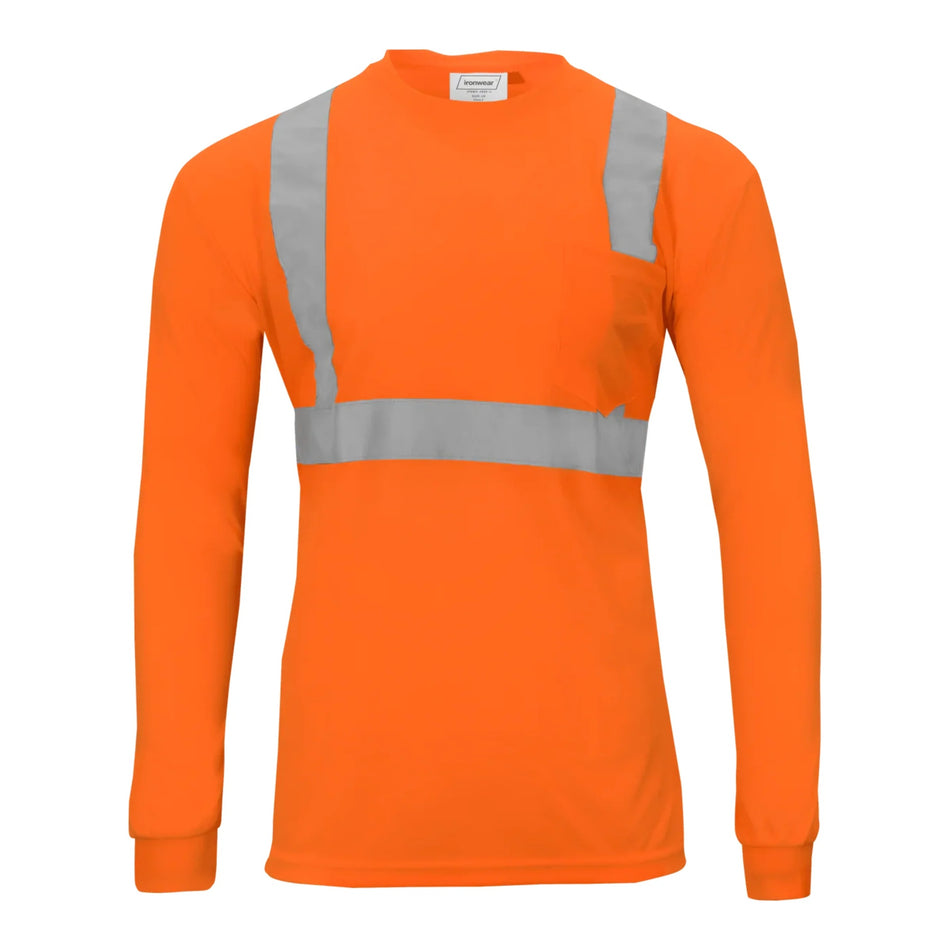 Class 2 Hi Vis Reflective Long Sleeve Safety Shirt