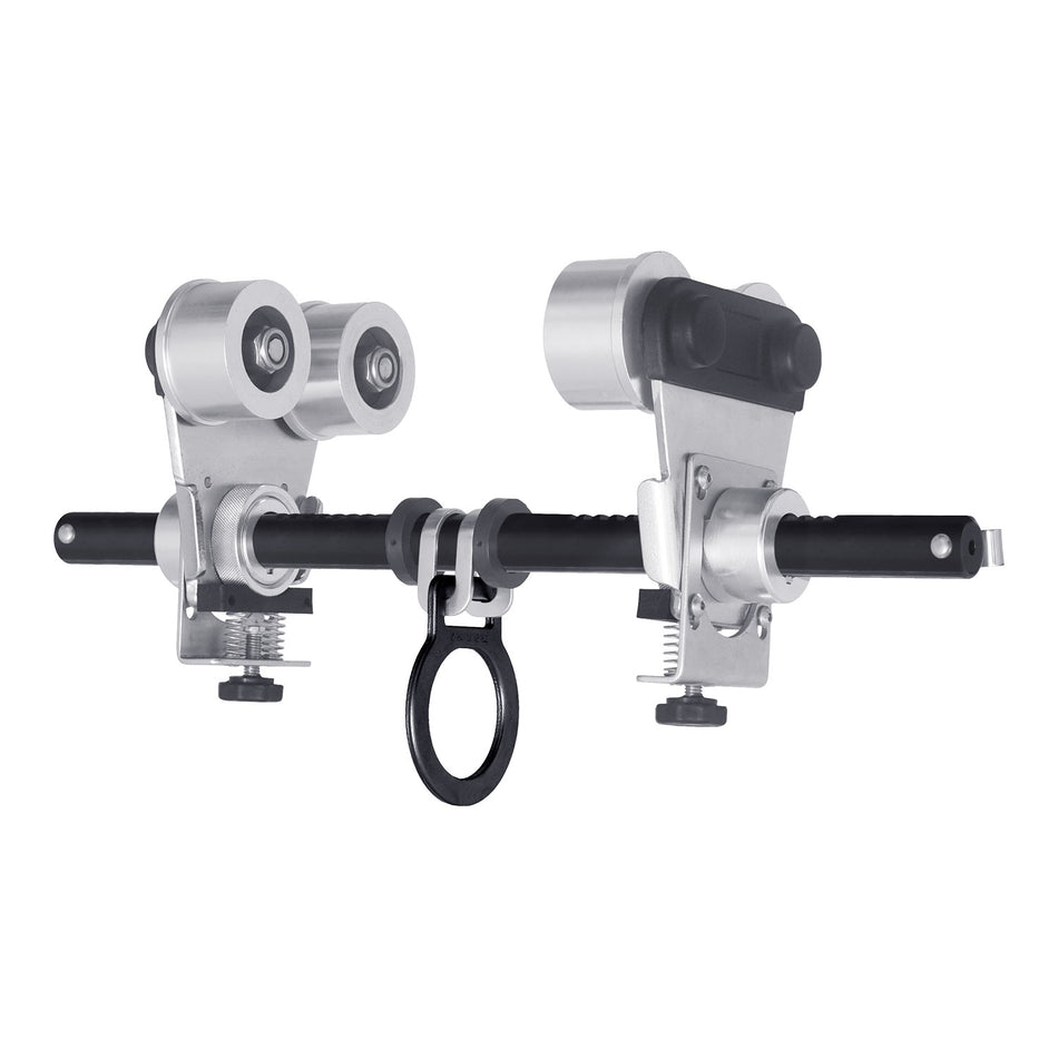 Aluminum and Steel Rolling Beam Anchor, Adjustable 3.14” – 9.84” (ANSI)