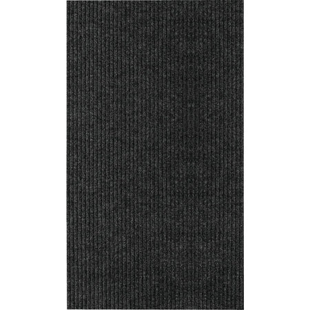 Multy Home Concord 4 Ft. x 6 Ft. Charcoal Carpet Utility Floor Mat