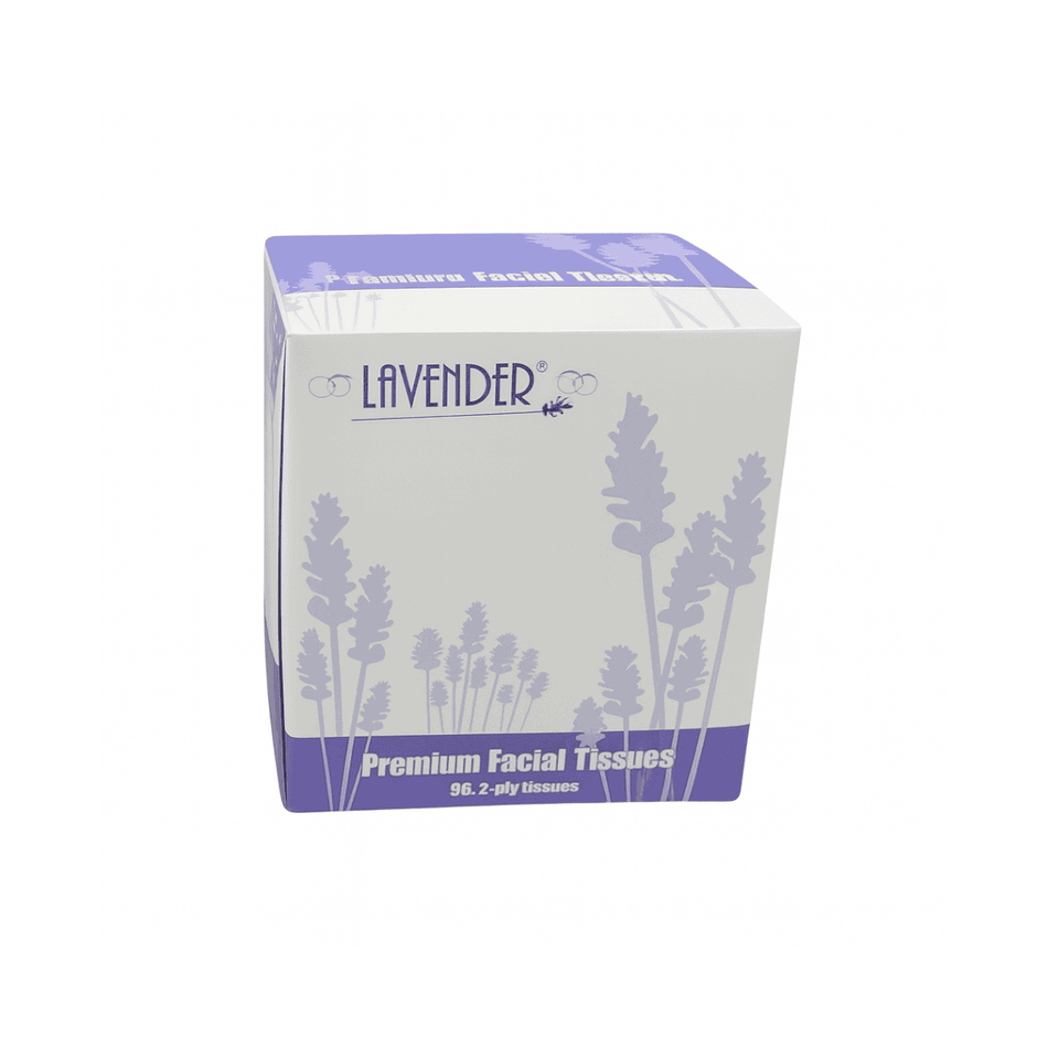 Facial Tissues - 2-Ply Cube Box, Ultra-Soft & Eco-Friendly, 30 Boxes