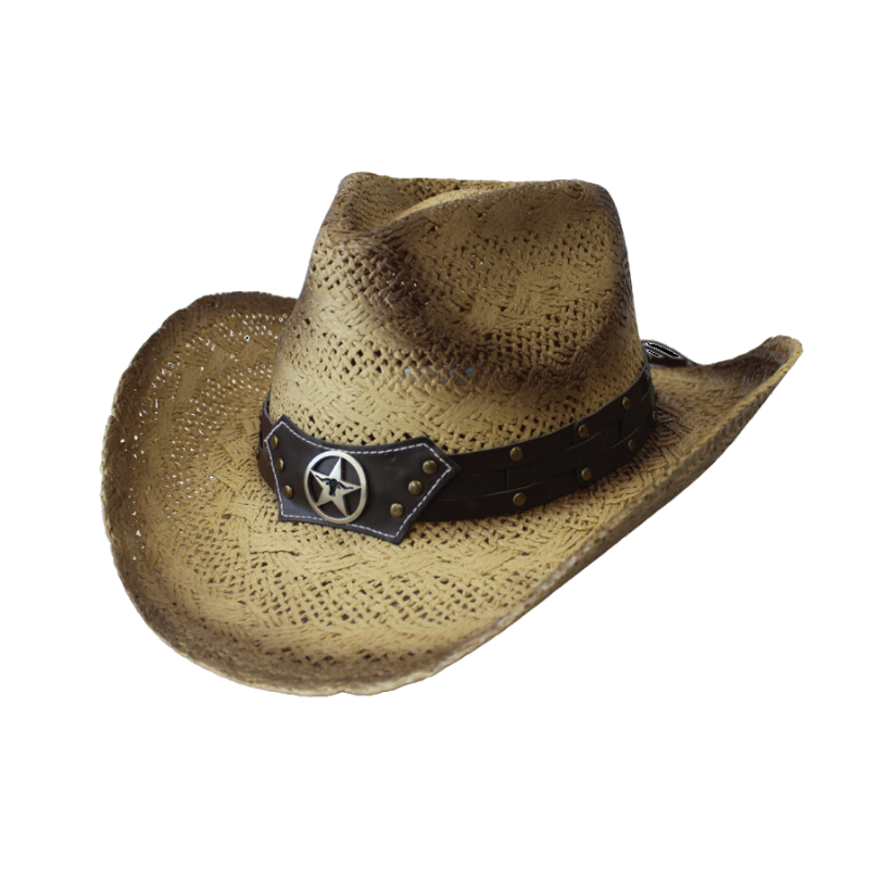 Brown Beige Woodlands Style Cowboy Hat - Inland Empire  display picture 3